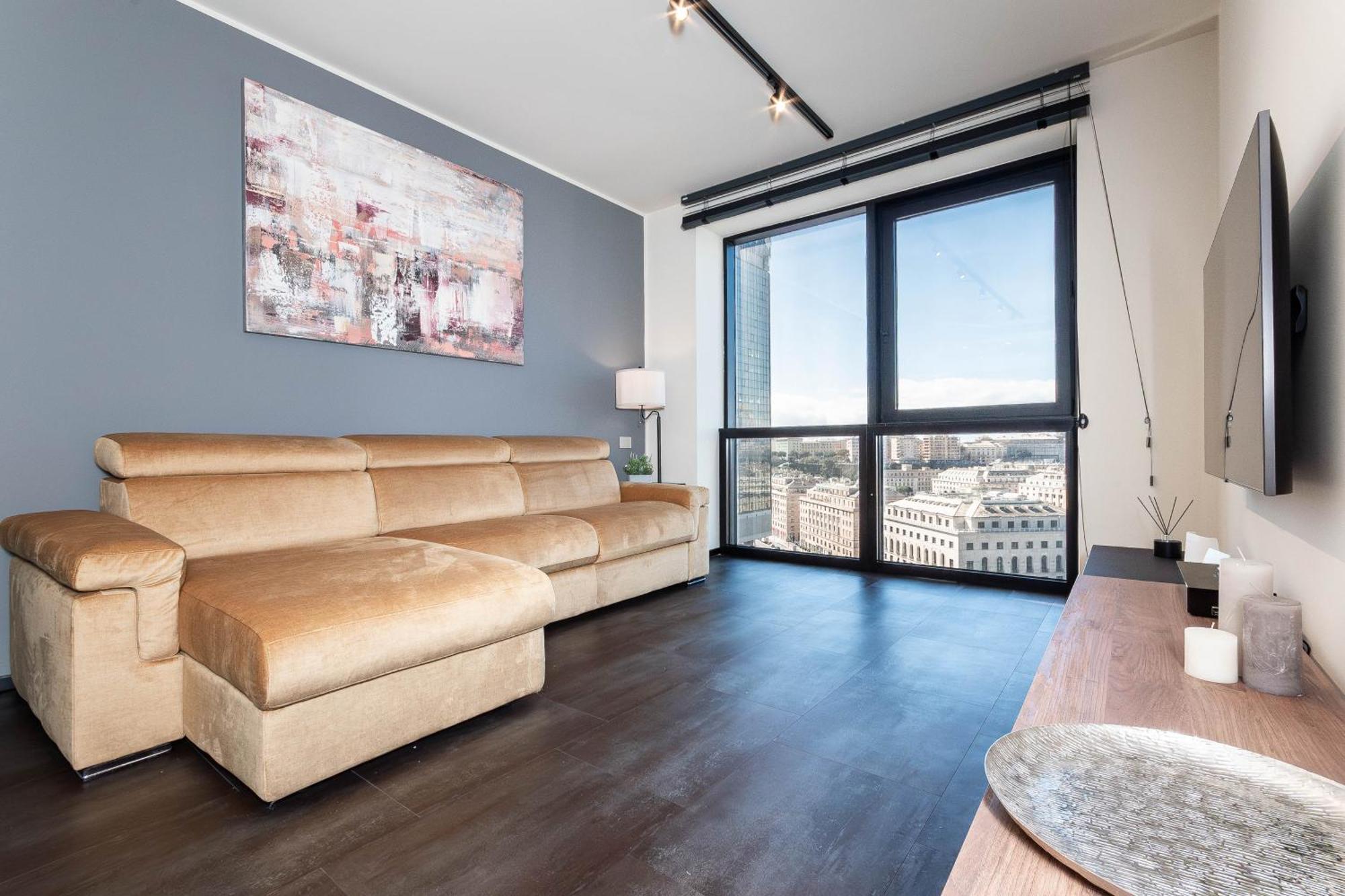 Free Parking In Luxury Suite With City View - Steps To Brignole Train Station Genova Exterior foto